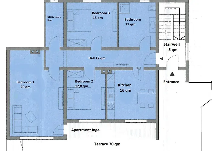 דירה Haus Wassermann